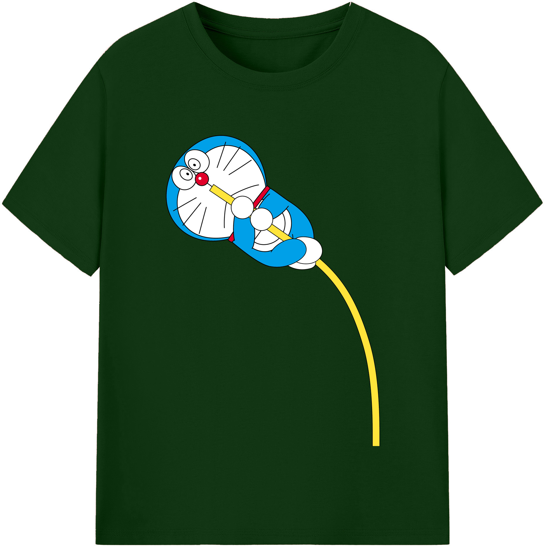 （画像用） ドラえもん Doraemon 綿100％半袖Tシャツ（フロントプリント）